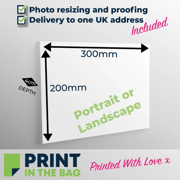 200x300 Canvas Print 4cm 01