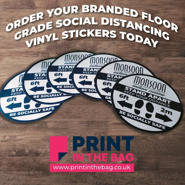 Floor Stickers Covid19